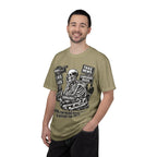 Skeptical Skeleton 'Waiting for Mainstream Media to Report the Truth' T-Shirt