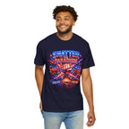 Shatter the Paradigm Graphic T-Shirt — Break Free Fist Design
