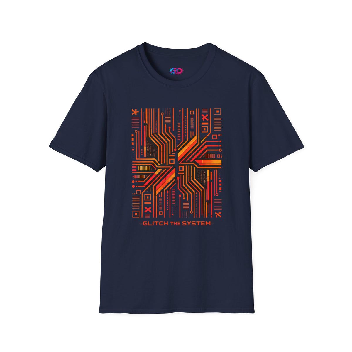 Glitch The System V2 Graphic T-Shirt