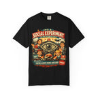 T-Shirt — "It's a Social Experiment" Retro Surveillance Graphic Tee