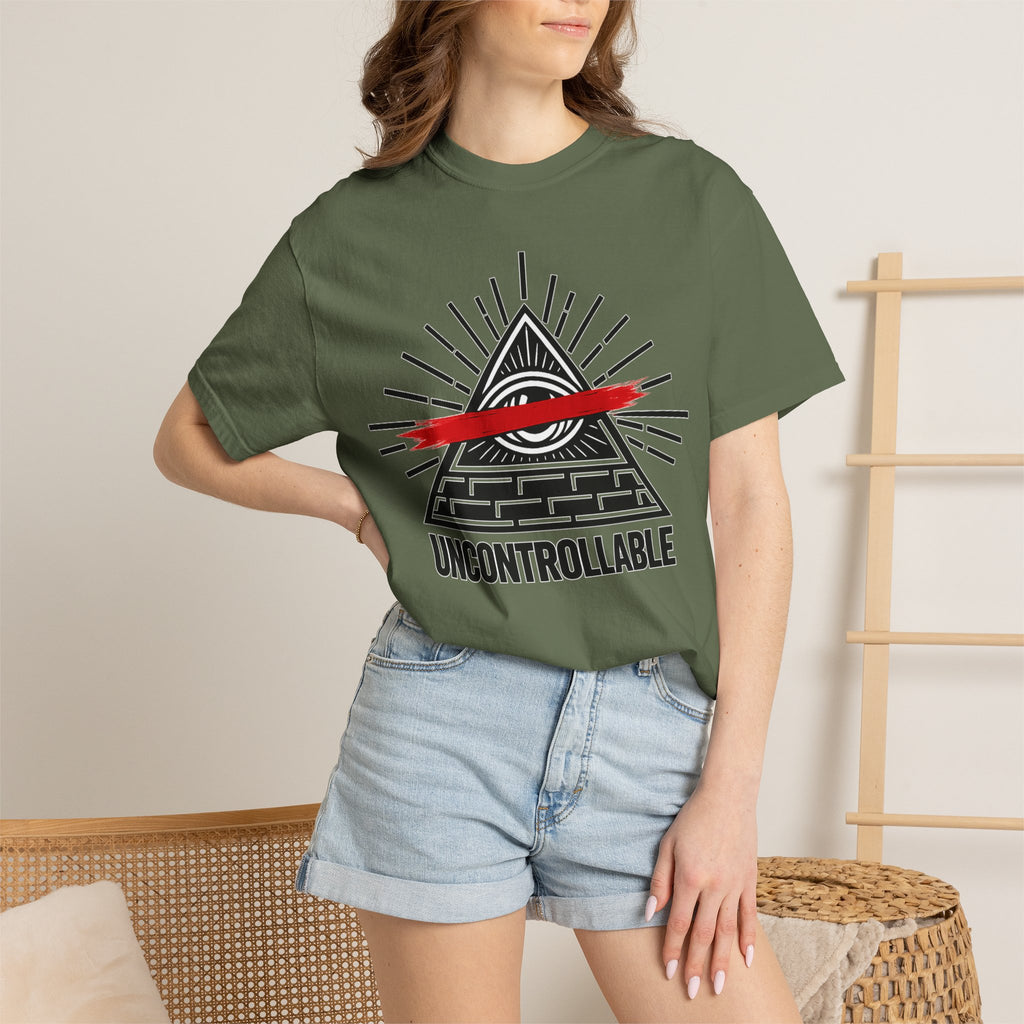 Uncontrollable Pyramid Graphic T-Shirt