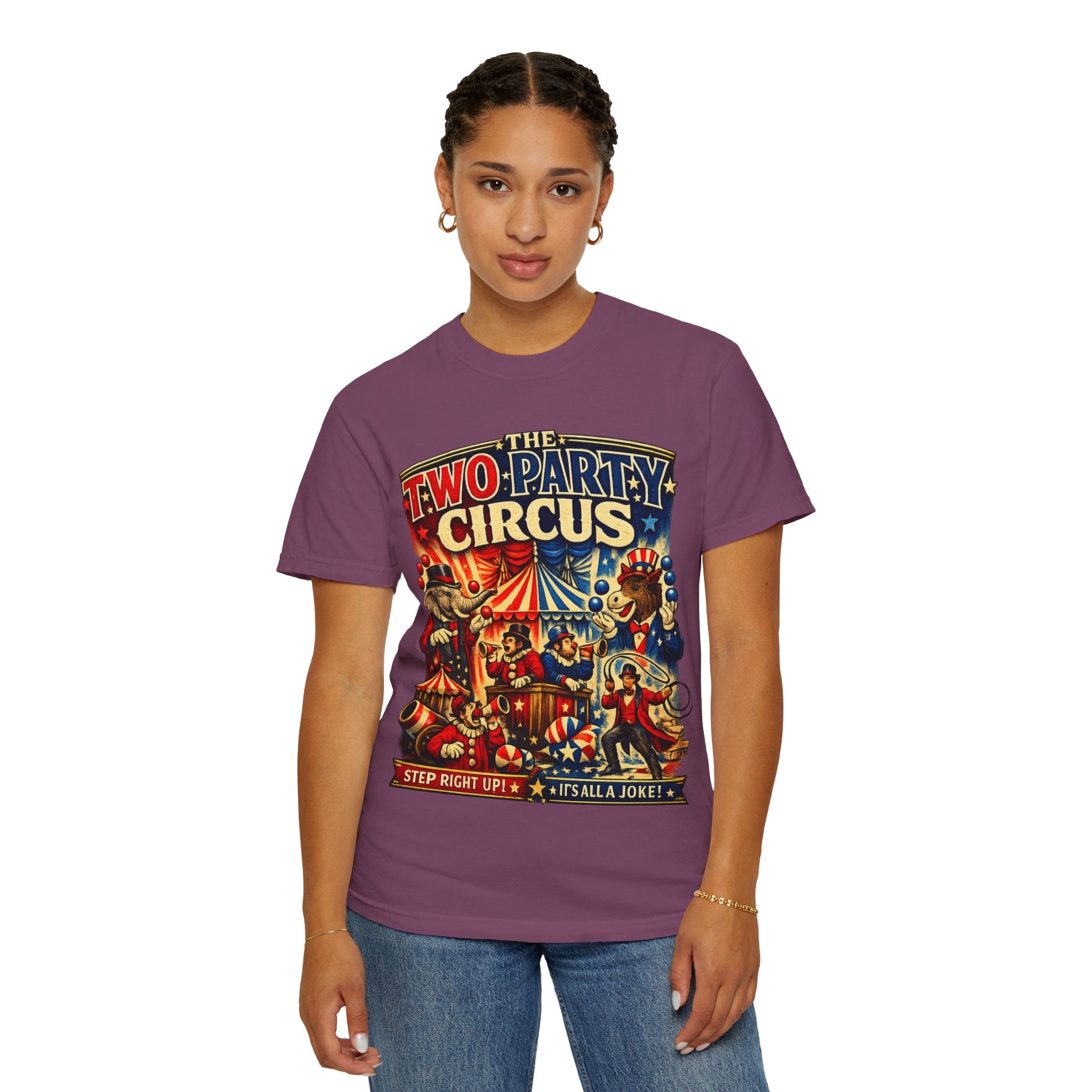 Two-Party Circus Graphic T-Shirt