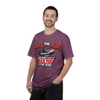 “Face the Fear and Don’t Let It Kick You in the Rear” Motivational T-Shirt