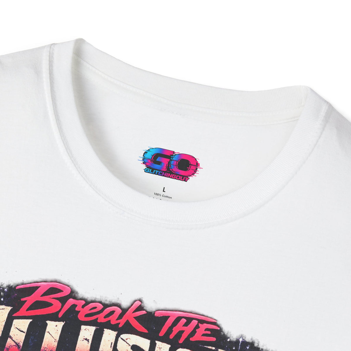 Break the Illusion Graphic T-Shirt — Psychedelic Tee
