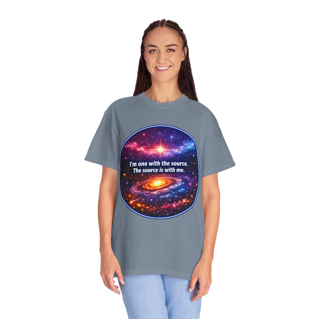 Source T-Shirt — "I'm One With the Source" Tech Graphic Tee
