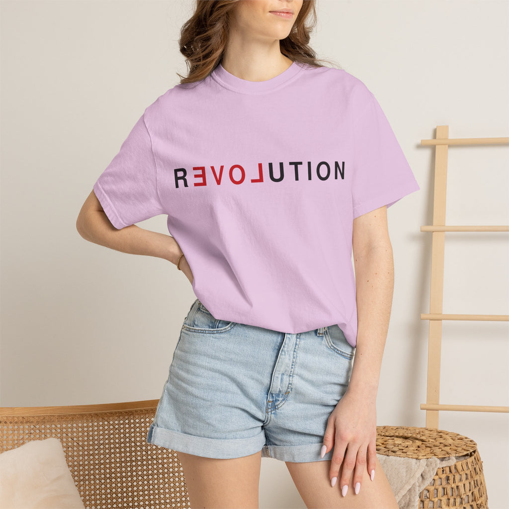 Revolution Graphic T-Shirt — Minimalist Political Tee