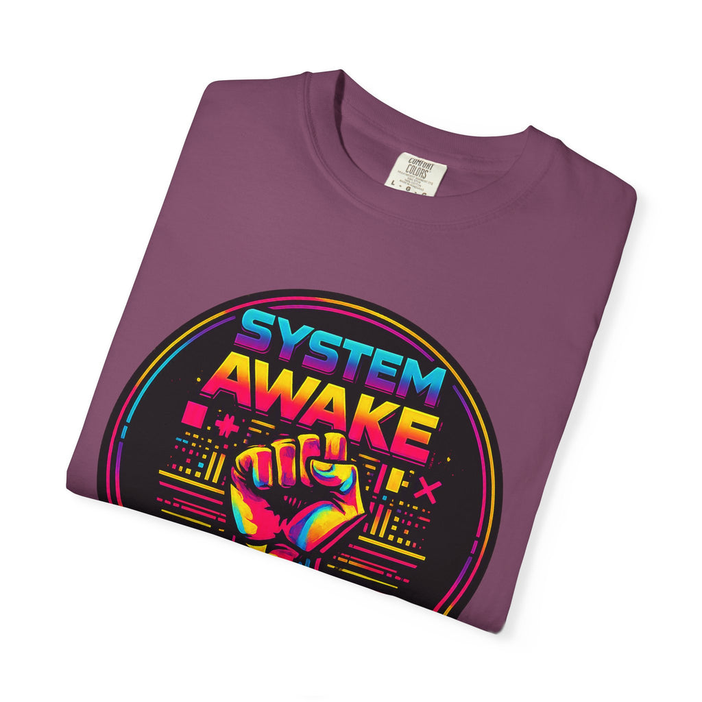System Awake Retro Fist T-Shirt