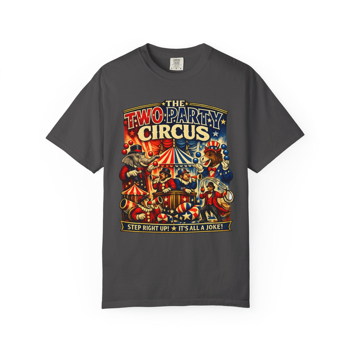 Two-Party Circus Graphic T-Shirt