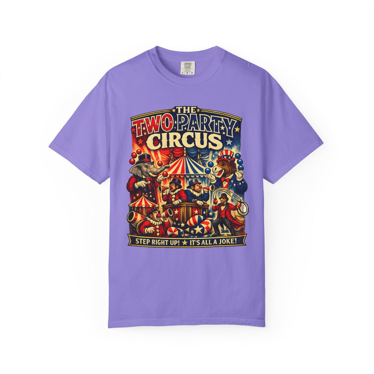 Two-Party Circus Graphic T-Shirt