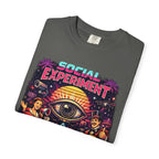 Social Experiment V2 T-Shirt — Retro All-Seeing Eye Graphic Tee