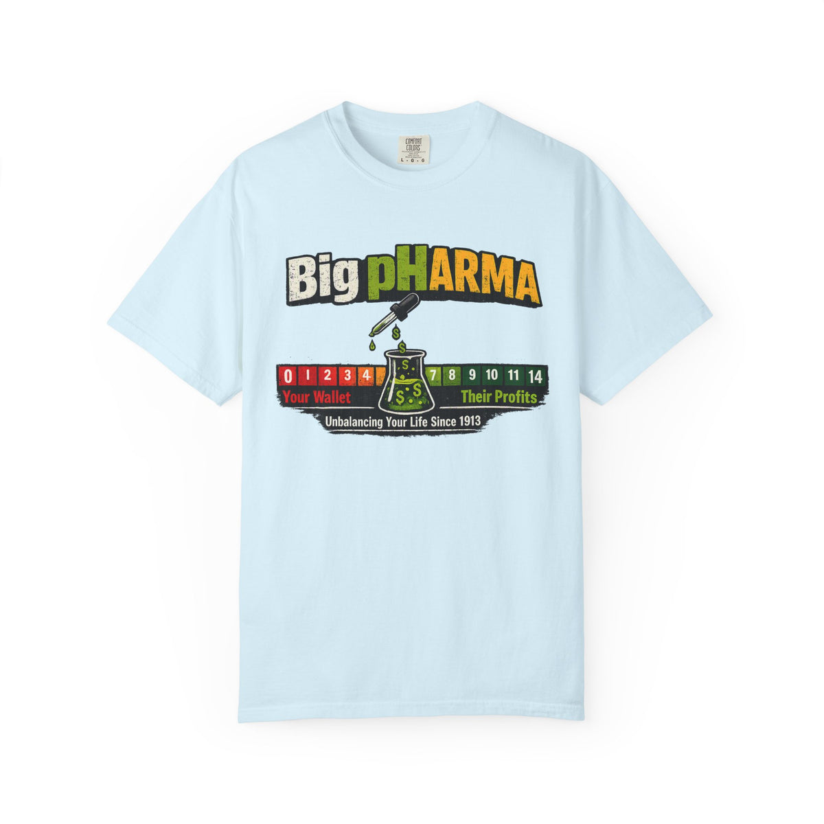 T-Shirt — "Big pHARMA: The Reaction They Don't Want You to See" Graphic Tee