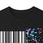 System Glitched Barcode Long Sleeve Tee