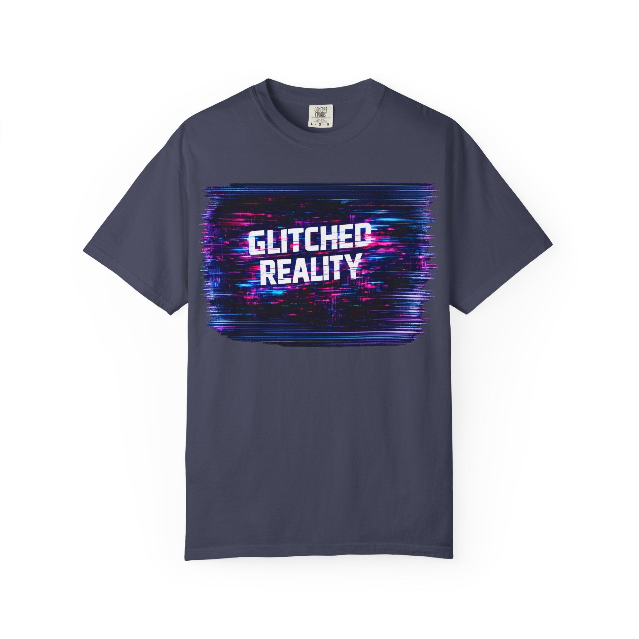 Glitched Reality V2 T‑Shirt — Retro Cyberpunk Digital Distortion Tee