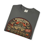 Manufactured Reality Graphic "Building Your Illusion" Vintage Protest — T-Shirt