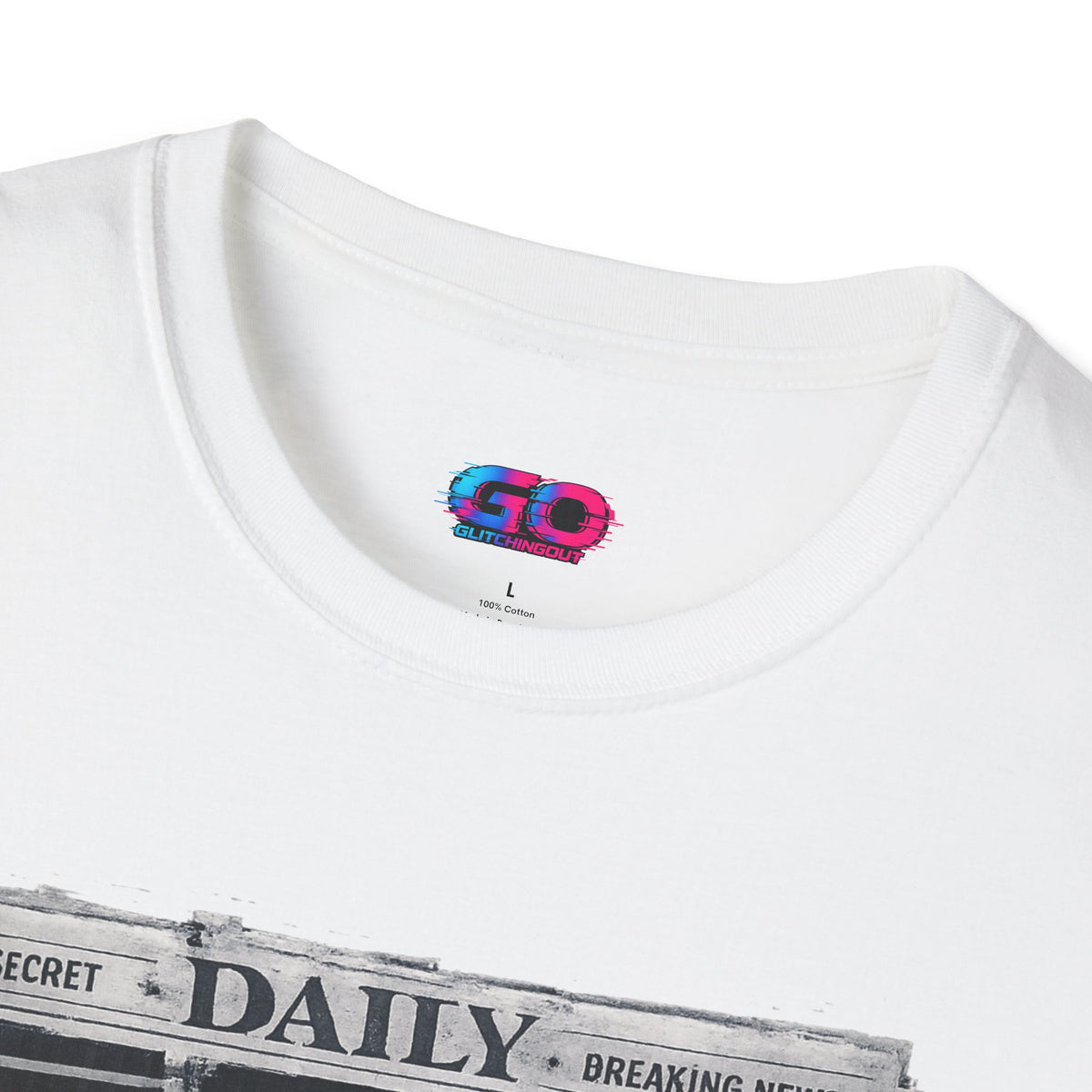 Redacted News Graphic T-Shirt — "REDACTED: You Can't Handle the Truth"
