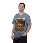 We Landed on the Moon! Or Did We?' Retro Comedy Space Graphic Tee