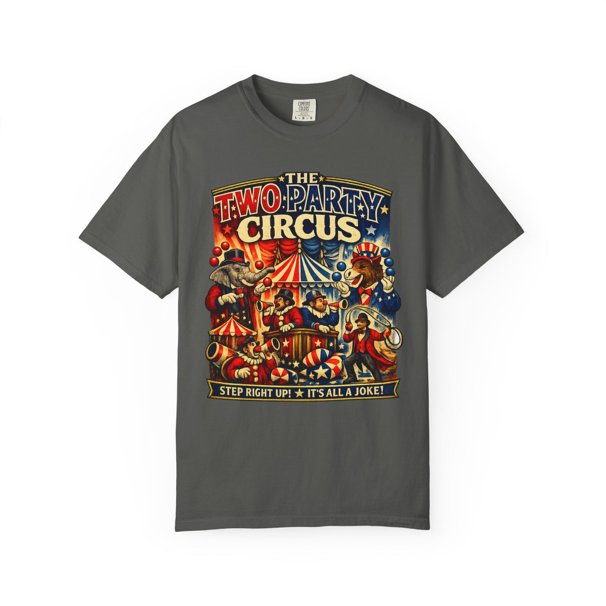 Two-Party Circus Graphic T-Shirt