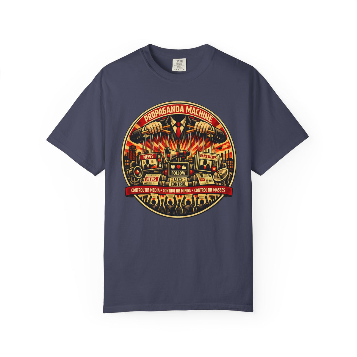 Propaganda Machine — Retro Graphic Tee