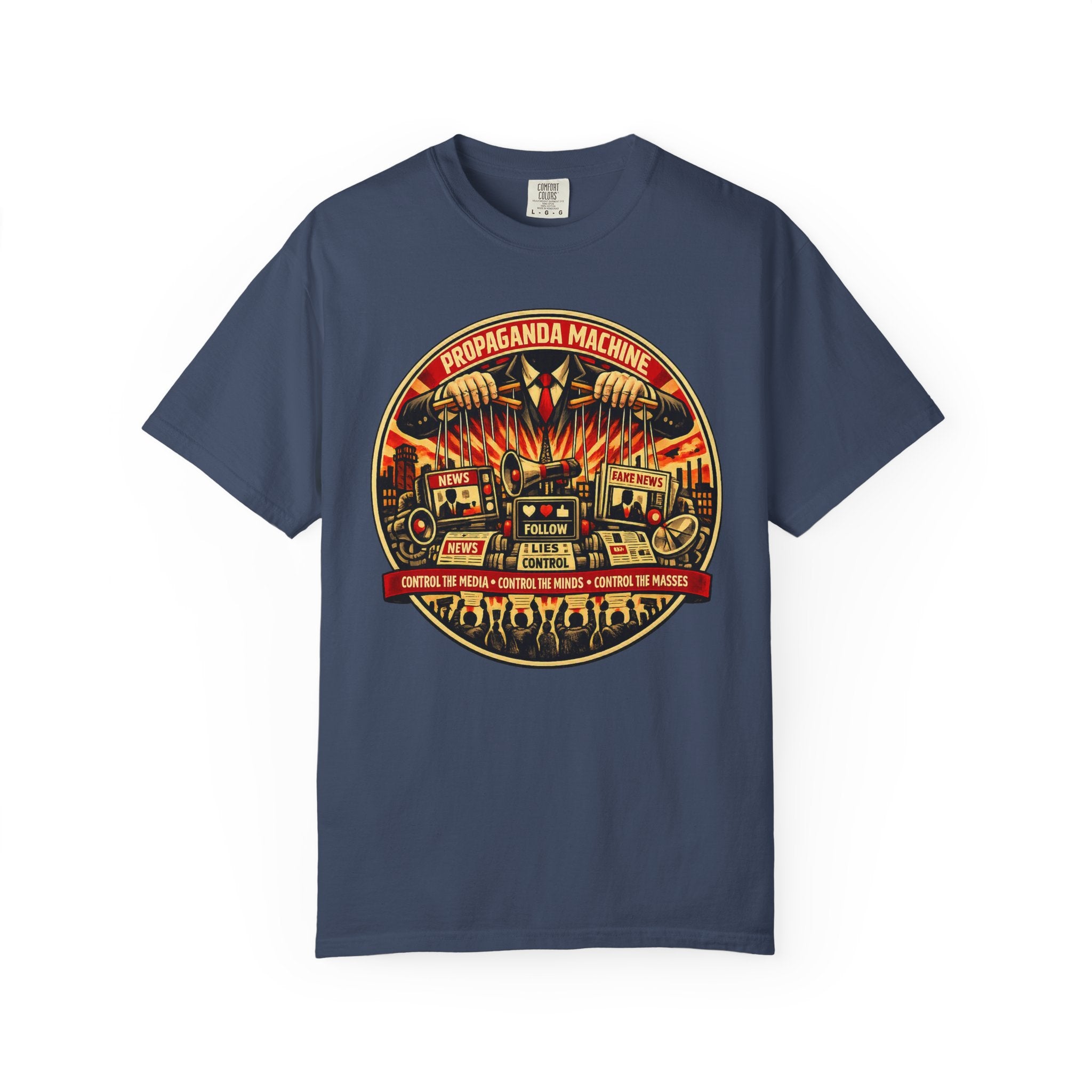 Propaganda Machine — Retro Graphic Tee