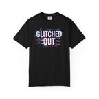 Glitched Out T-Shirt — Retro Glitch Graphic Tee