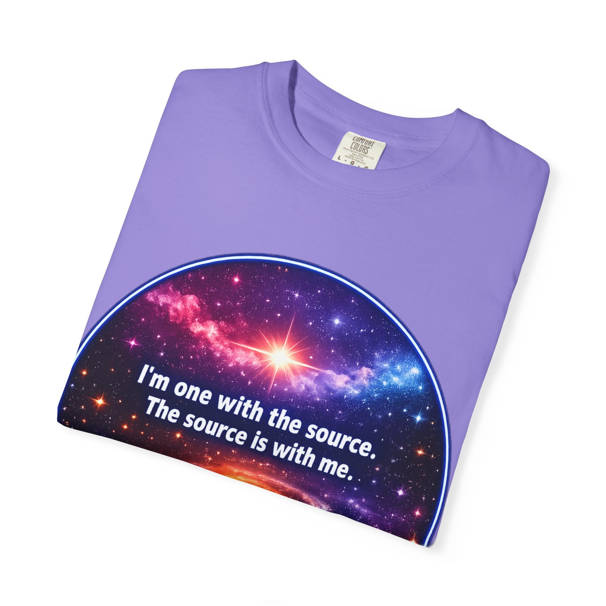Source T-Shirt — "I'm One With the Source" Tech Graphic Tee