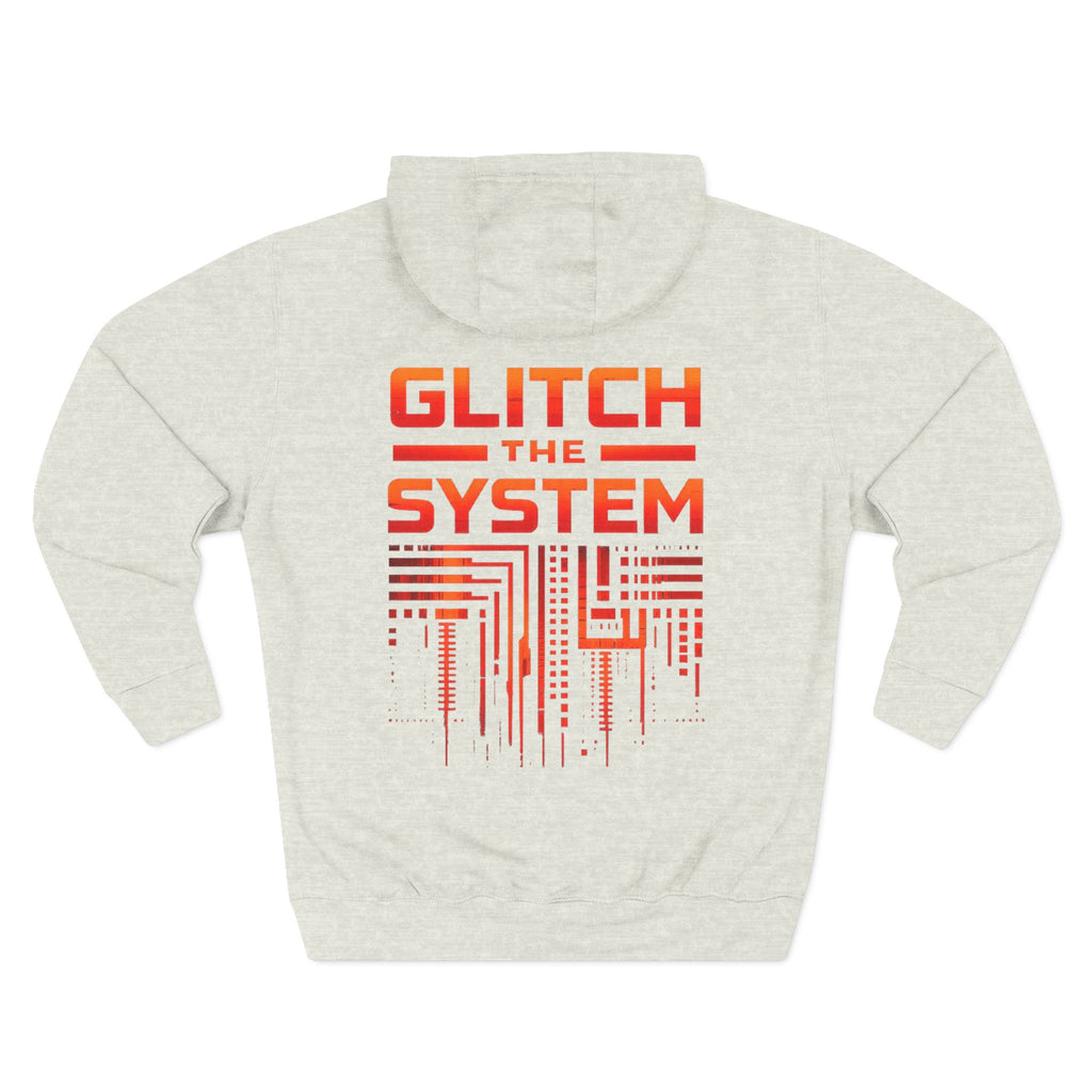 Glitch the System Hoodie V2 — 'Glitching Out' Circuit Graphic