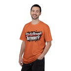 T-Shirt — “Strikethrough Authority” Graphic Tee | Bold Streetwear Protest Design