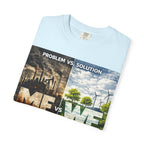Me vs We Environmental Awareness T-Shirt — Problem vs Solution Graphic Tee