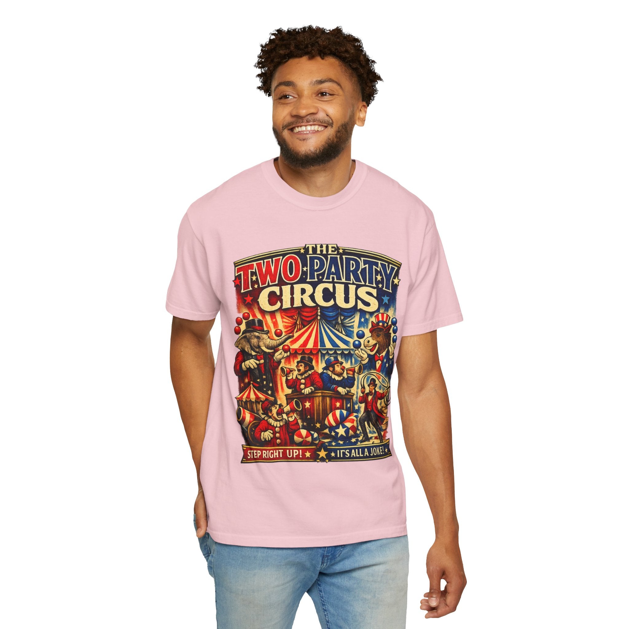 Two-Party Circus Graphic T-Shirt