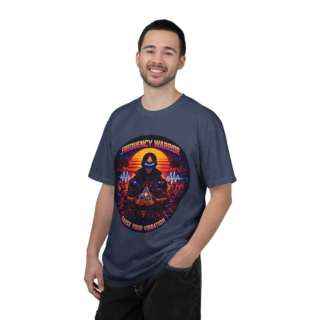 Frequency Warrior — Raise Your Vibration Graphic T-Shirt