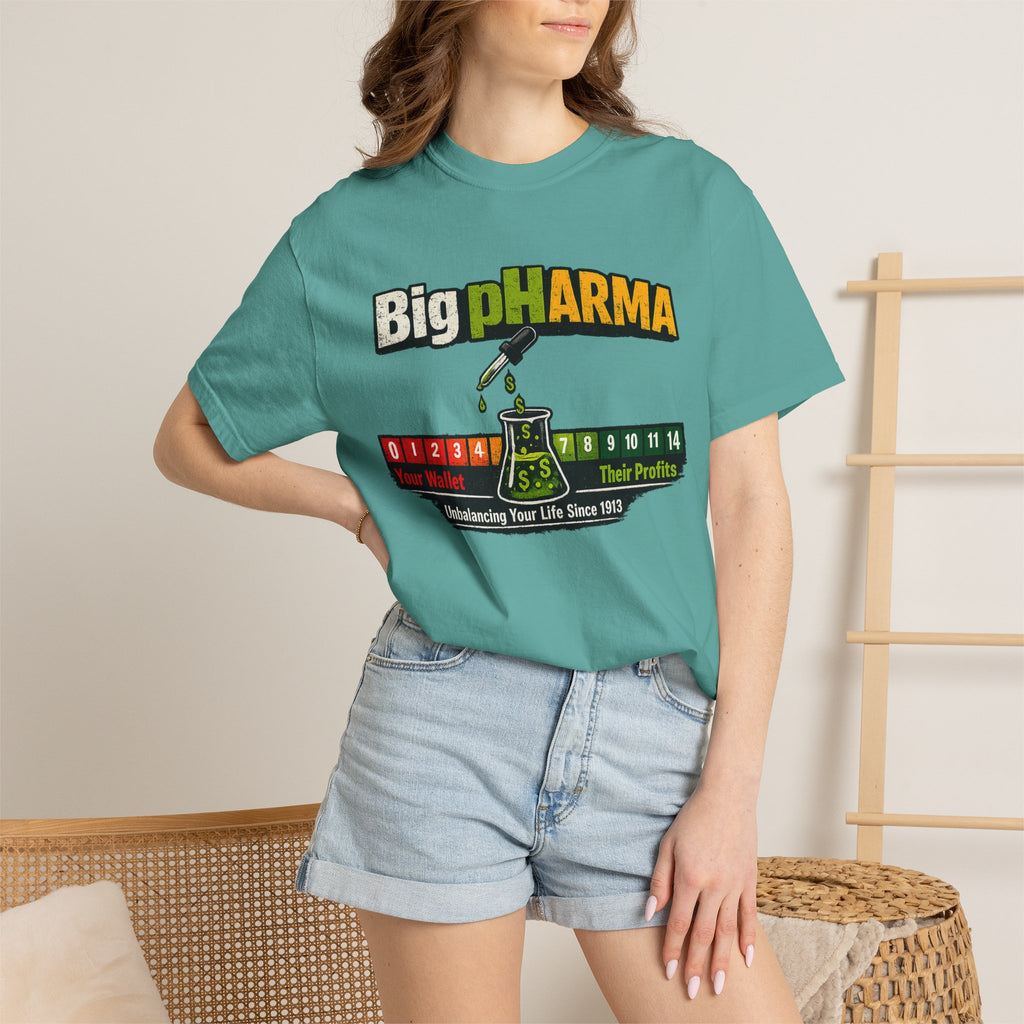 T-Shirt — "Big pHARMA: The Reaction They Don't Want You to See" Graphic Tee
