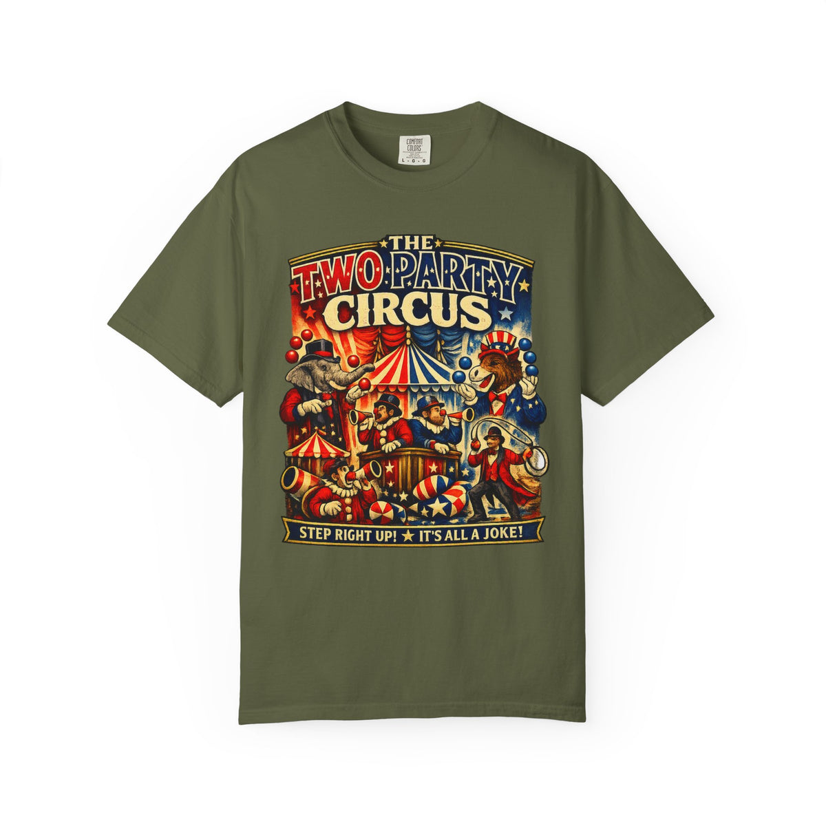 Two-Party Circus Graphic T-Shirt