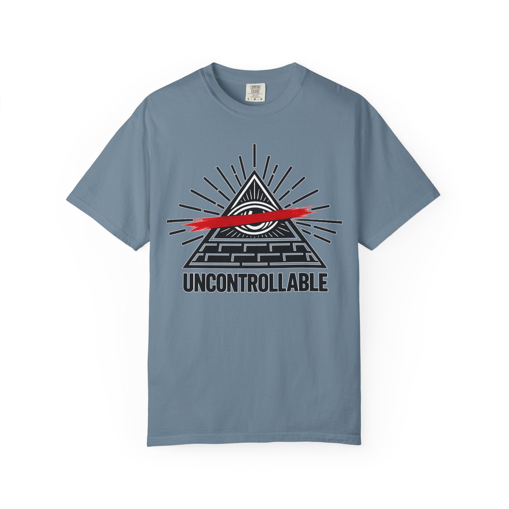 Uncontrollable Pyramid Graphic T-Shirt