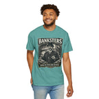 Banksters Vintage Graphic T-Shirt — 'Banksters: Robbing the People Since the Beginning'