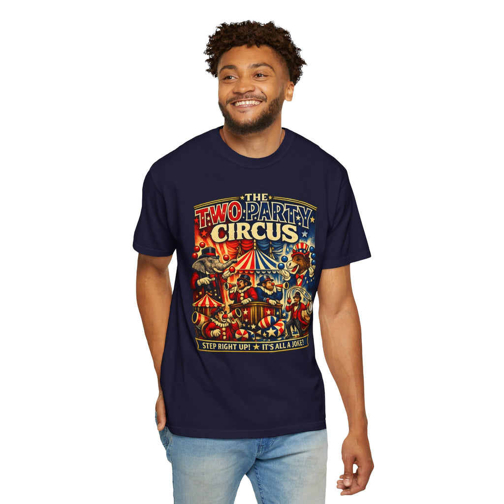 Two-Party Circus Graphic T-Shirt