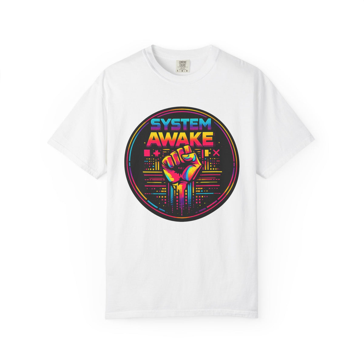 System Awake Retro Fist T-Shirt