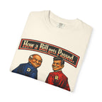 How a Bill Gets Passed Political T-Shirt — Vintage Party Satire Tee