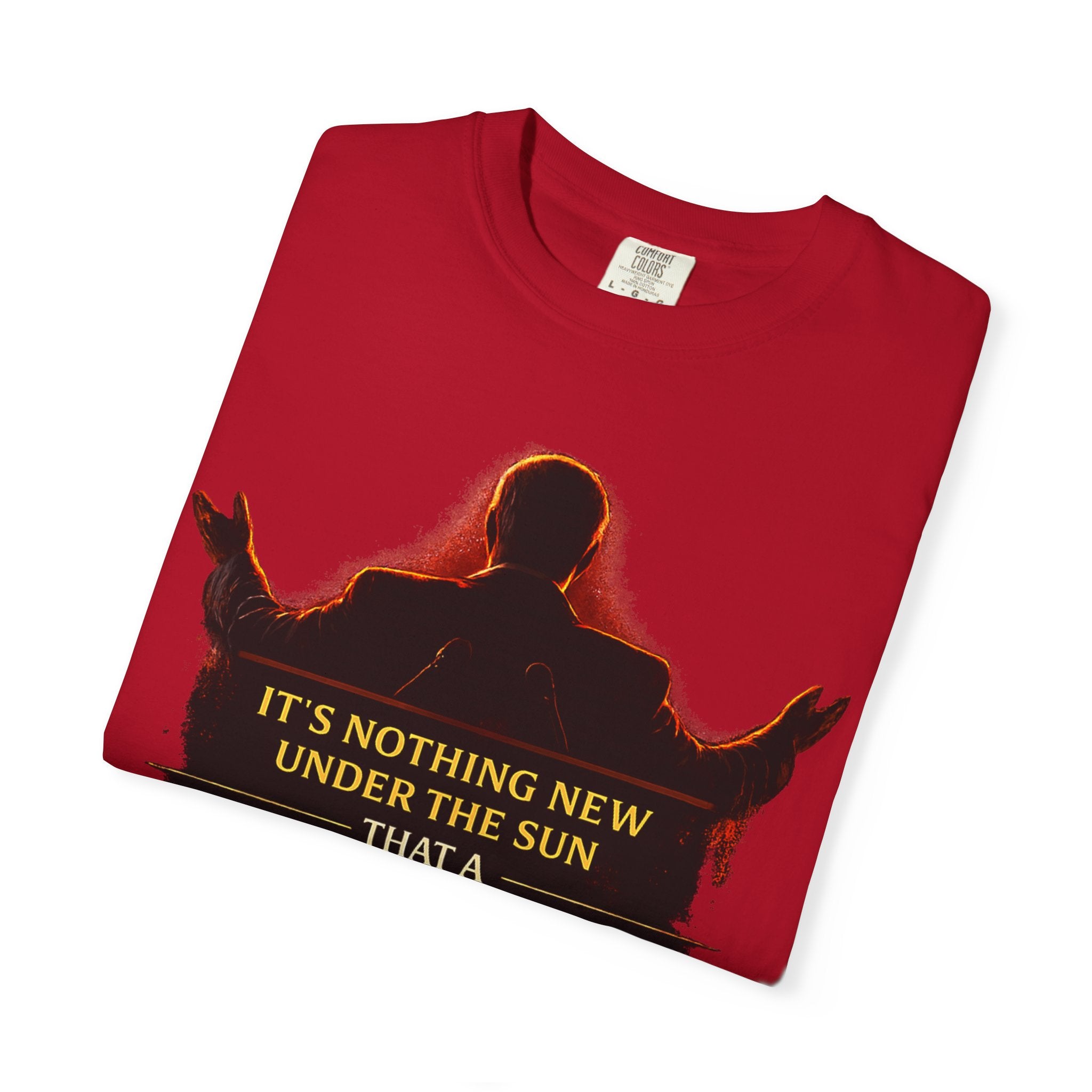 Political Quote T-Shirt — "A Politician's Promises Are the Total Opposite" Graphic Tee