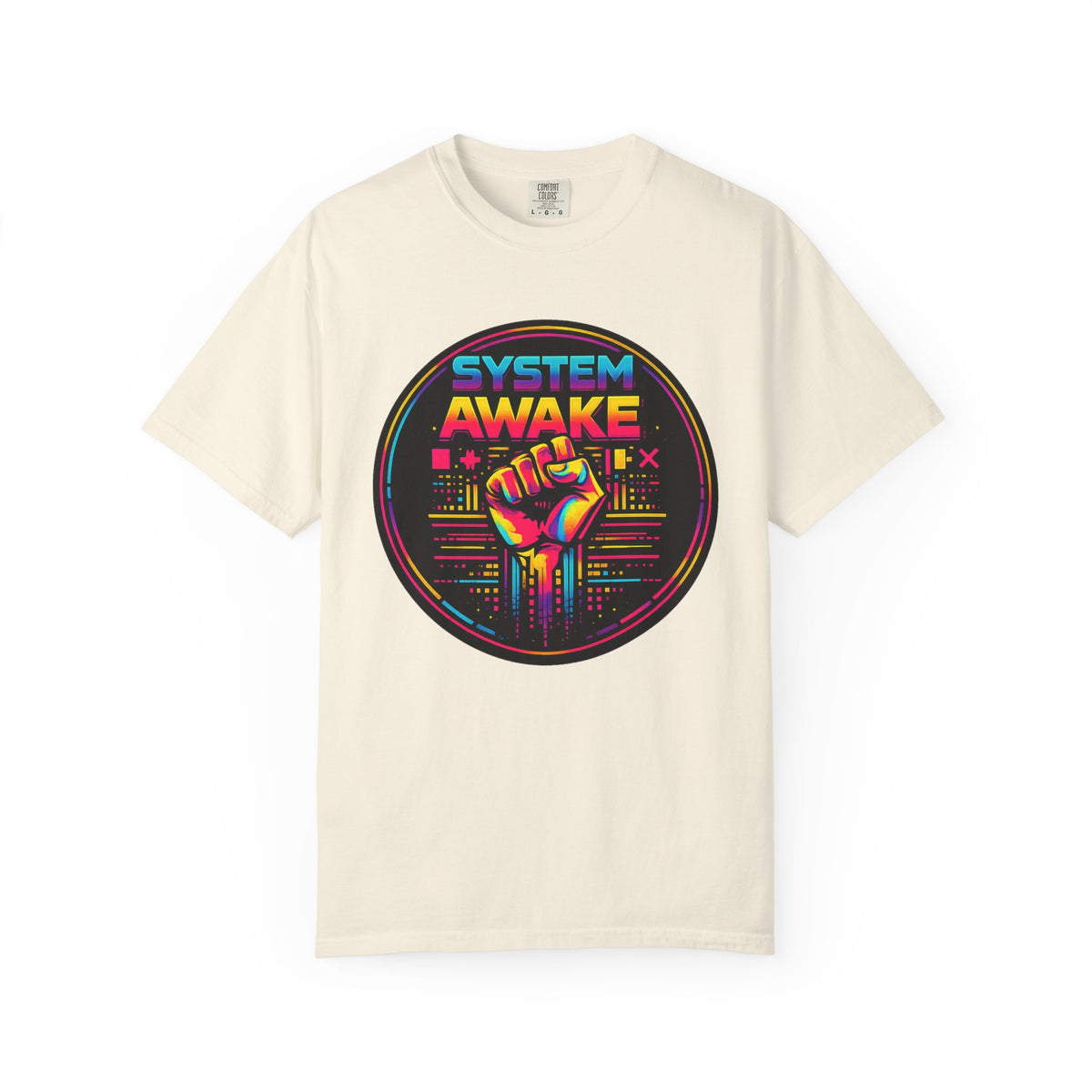 System Awake Retro Fist T-Shirt