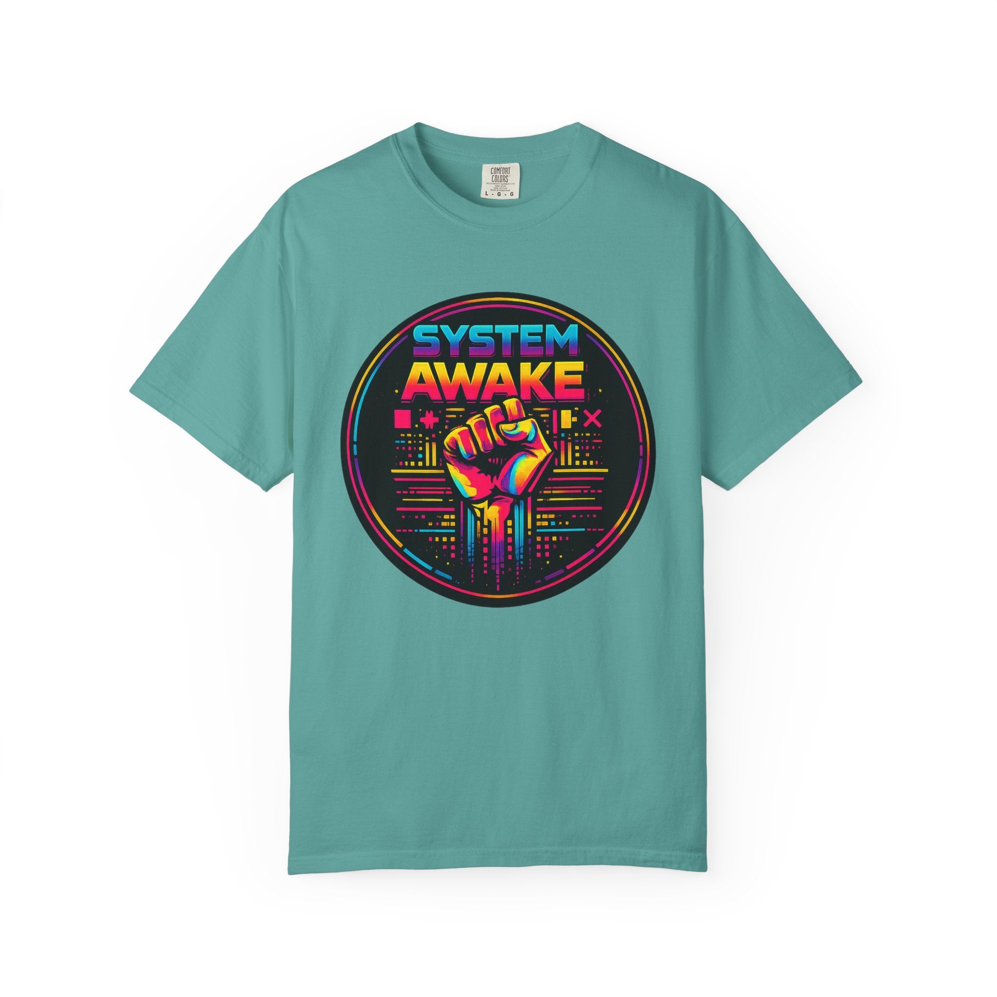 System Awake Retro Fist T-Shirt