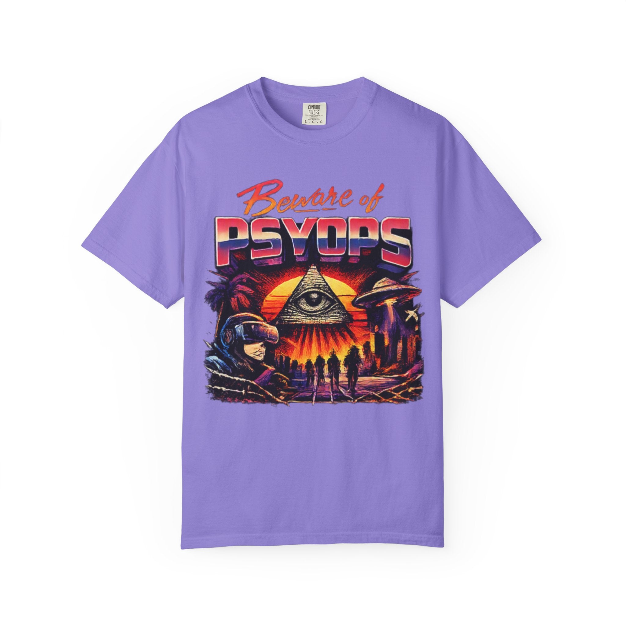 Beware of Psyops — Vintage Graphic T-Shirt