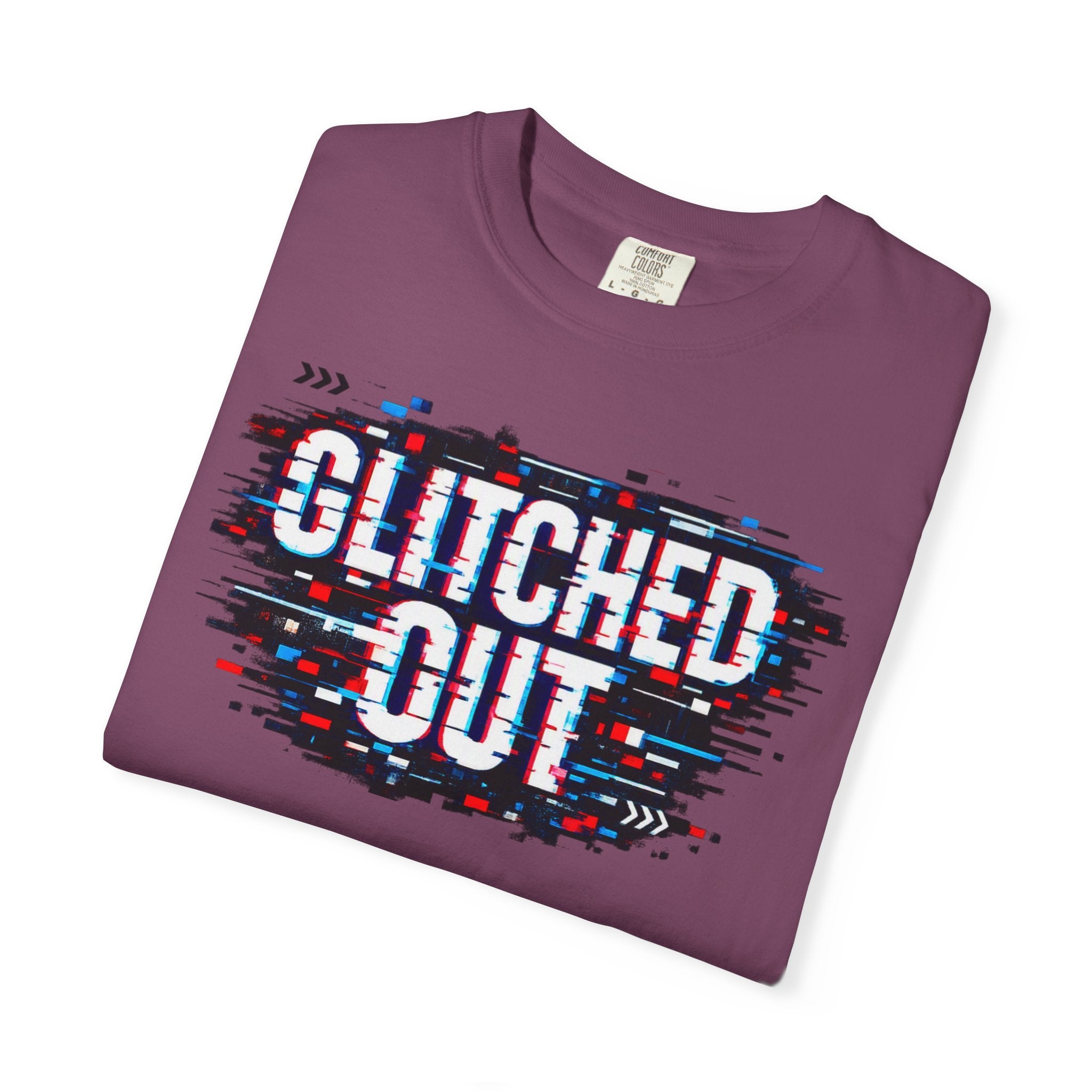Glitched Out T-Shirt — Retro Glitch Graphic Tee