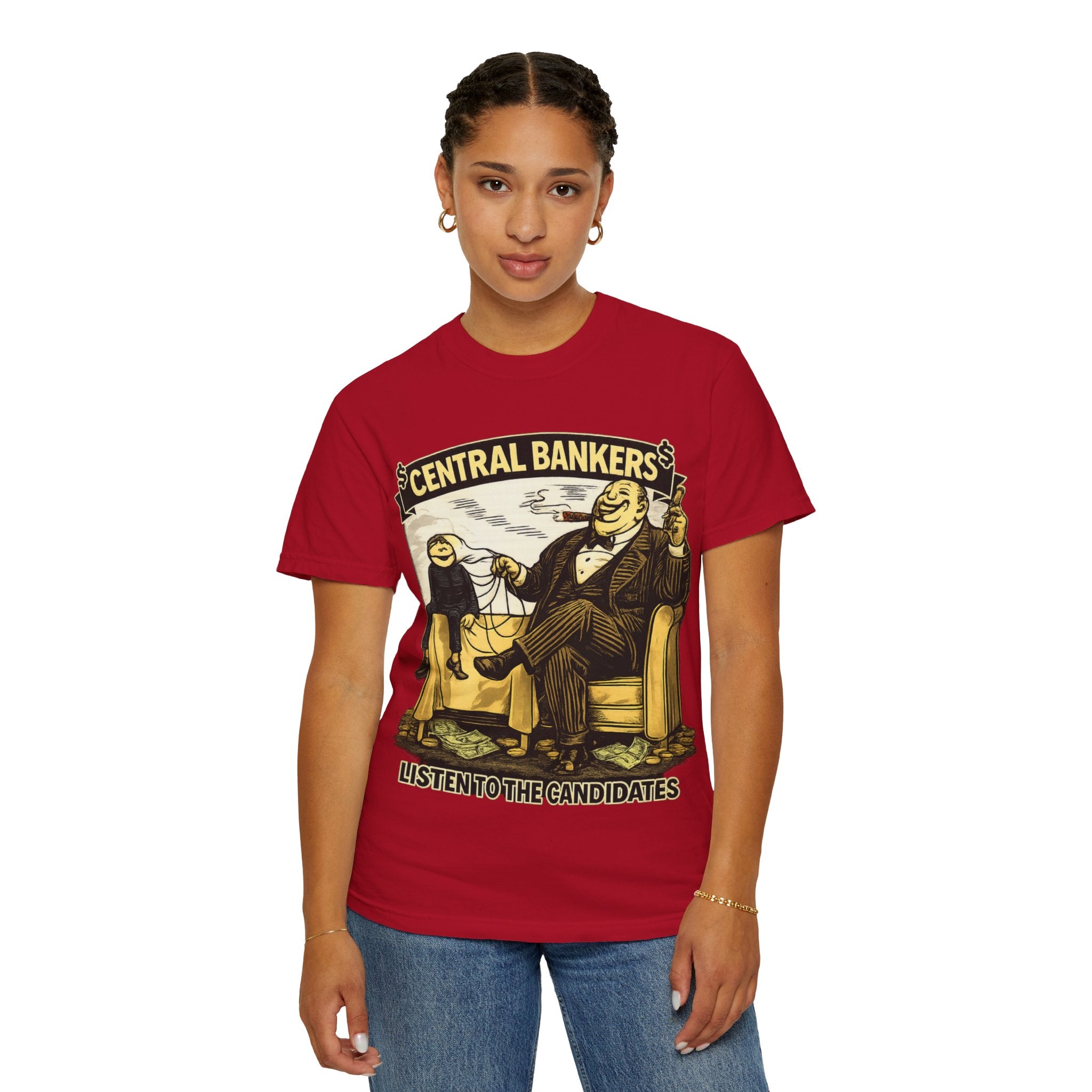 Central Bankers 'Listen to the Candidates' Graphic T-Shirt