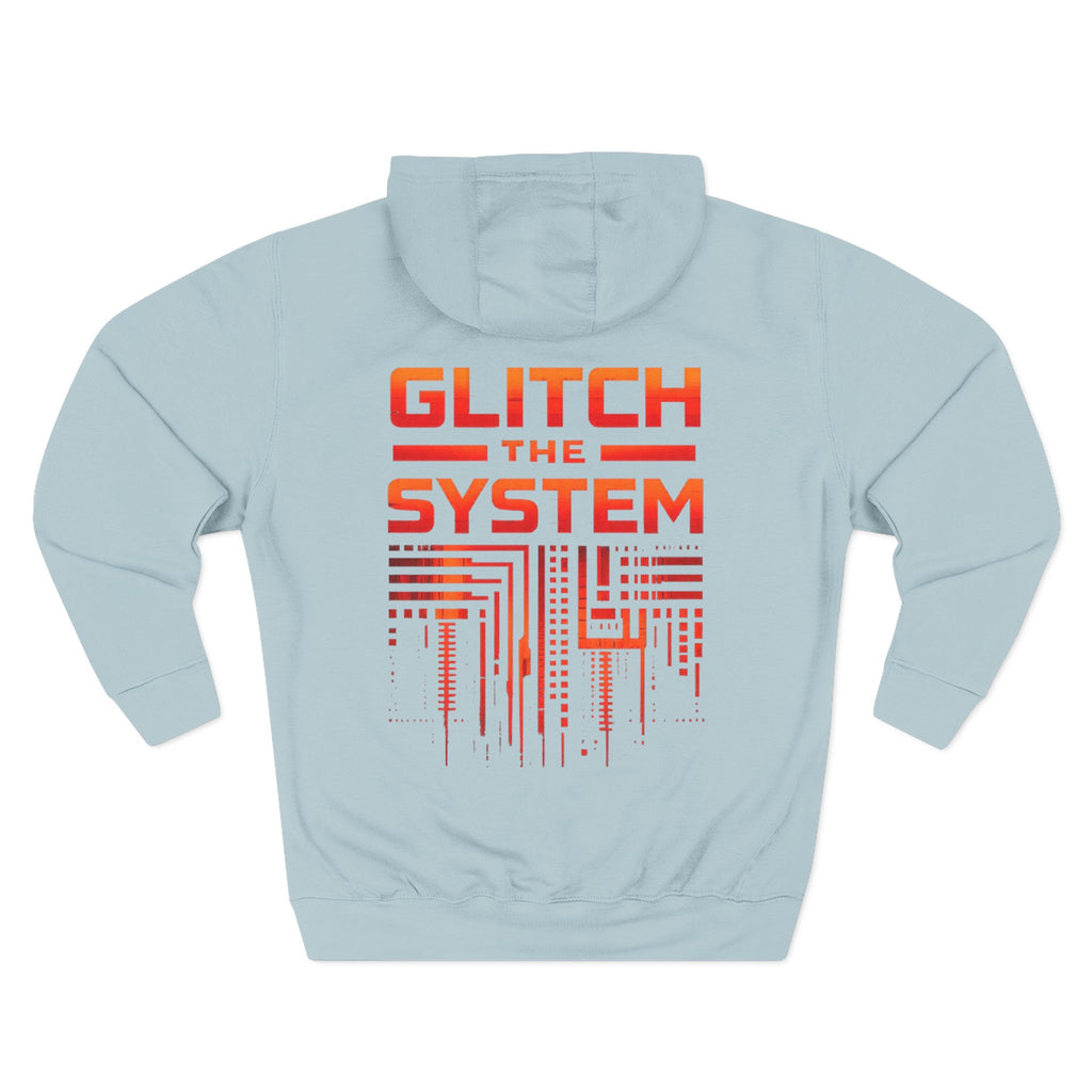 Glitch the System Hoodie V2 — 'Glitching Out' Circuit Graphic