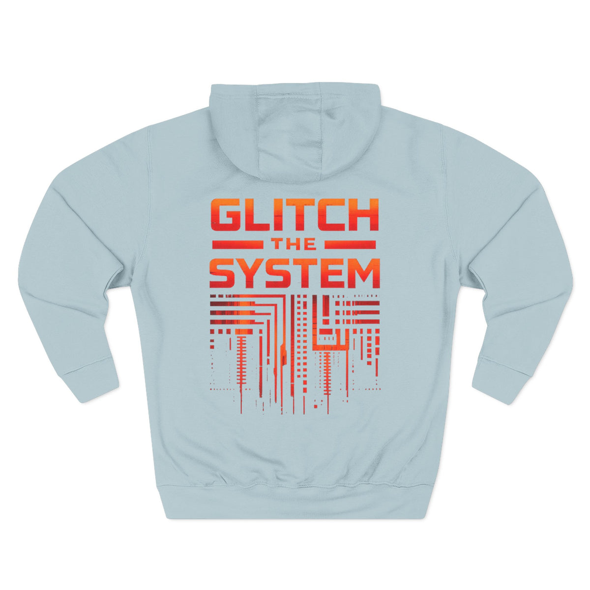 Glitch the System Hoodie V2 — 'Glitching Out' Circuit Graphic
