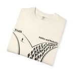 Truth vs. Crowd Graphic T-Shirt — "When it doesn't feel right, go left."