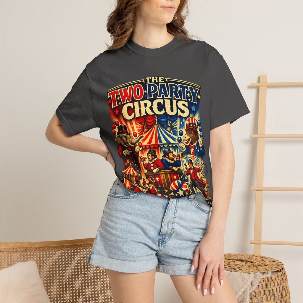 Two-Party Circus Graphic T-Shirt
