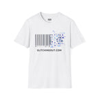 Barcode Glitch T-Shirt — GlitchingOut.com Tech Graphic Tee
