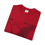 Truth vs. Crowd Graphic T-Shirt — "When it doesn't feel right, go left."