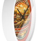 Wall Clock — "Homesick for a Place That Doesn't Exist Anymore" Vintage Nostalgia Clock